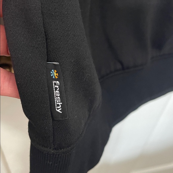 Fresh Black Zip-Up Men's Sweater - Picture 11 of 12